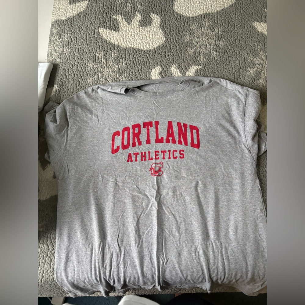 SUNY Cortland athletics shirt